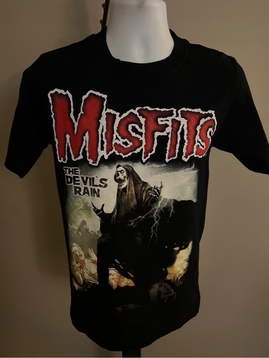 misfits Other - Official Misfits "The Devil's Rain" Graphic Band Tee - Adult S